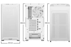 Be Quiet BGW74  Pure Base 501 Airflow Window Black Kućište -4