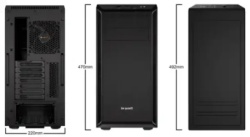 Be Quiet  kućište pure base 600 black BG021-4