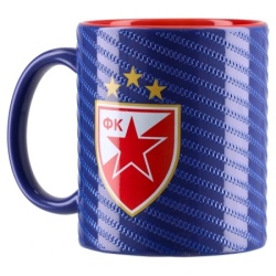 Best Buy lungy lux šolja keramička crvena zvezda 325ml ( 300812 )