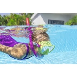 Bestway 24036  Maska za vodu snorkel mask crusader essential tpr 3+ ( 3933 )-3