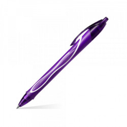 Bic BCL 12 Hemijska olovka Bic Gelocity ball pen quick dry purple ( H574 )  - Img 3