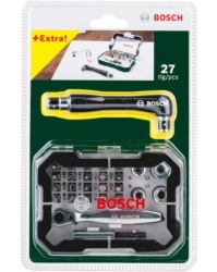 Bosch promoline 27-delni set bitova sa račnom ( 2607017392 )