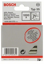 Bosch Spajalica sa uskim leđima tip 55 obložena smolom 6 x 1,08 x 28 mm ( 1609200375 )