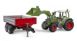 Bruder traktor fendt vario 211 sa prikolicom i utovarivačem ( 21825 ) - Img 2