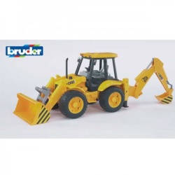 Bruder Utovarivač sa zadnjom kašikom JCB  4CX ( 024284 )-1