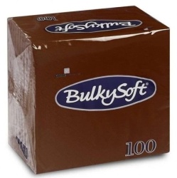 BulkySoft salveta braon 24x24cm 100/1 2sl (20 pak) ( 153-C32462E10 )