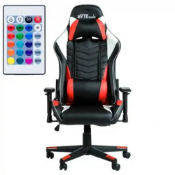 ByteZone WINNER crno/crvena LED Gaming stolica - Img 1