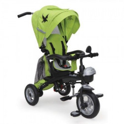 Cangaroo Tricikl Fenix with inflatable wheels green ( CAN1339 )