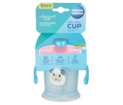 Canpol babies non spill solja sa ruckama 31/300 200ml "bunny & company" - blue ( 31/300_blu ) -2