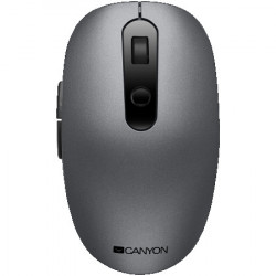 Canyon 2 in 1 wireless optical mouse with 6 buttons, DPI 800100012001500, 2 mode(BT 2.4GHz), Battery AA*1pcs, Grey, 65.4*112.25*32.3mm, 0.0 - Img 5