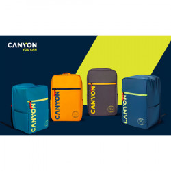 Canyon CSZ-02, cabin size backpack for 15.6 laptop, yellow ( CNS-CSZ02YW01 ) - Img 2