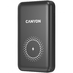Canyon PB-1001 18W PD+QC 3.0+10W magnet wireless charger powerbank 10000mAh Li-poly battery, Lightning Input:DC5V2A, 9V2A Type c PD Input: - Img 4