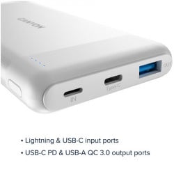 Canyon PB-109, power bank 10000mAh White ( CNE-CPB1009W )  - Img 3