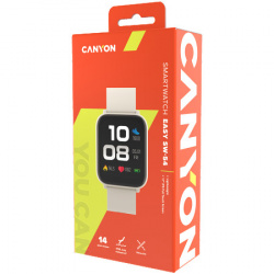 Canyon sw-54 smart watch easy beige ( CNS-SW54WB )  - Img 2