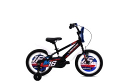 Capriolo mustang 16 crno-crveno (dečije (4-5)) ( 925120-16 )