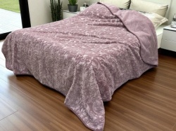 Ćebe Merinos 220x240cm A6 Cvet Ljubičasta boja ( VLK000396-A6cvet )