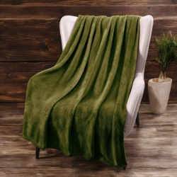 Ćebe Soft One 150x200cm Dark Green ( VLK000382-darkgreen )-1