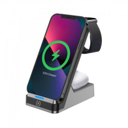Celly Wireless fast charger 3in1 ( WLSTAND3IN1BK ) - Img 1