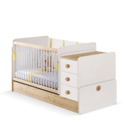 Cilek Natura baby swinging-rasklopivi krevetac (70x115-70x160 cm) ( 20.31.1022.00 )-1