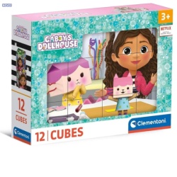 Clementoni kocke slagalice gabina Čarobna kuĆica 12 komada ( CL41193 )