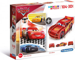 Clementoni puzle Cars 104 dela ( 201600 )