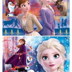 Clementoni puzzle 2x60 frozen 2 ( CL21609 )  - Img 2