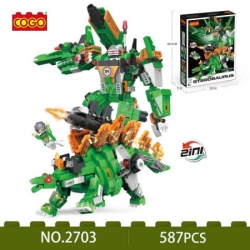 Cogo stegosaurus - broj delova: 587 ( 93703 )