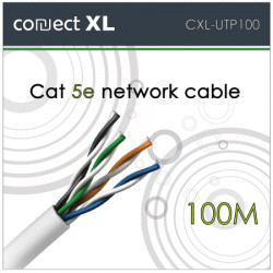 Connect XL mrežni UTP CAT5E kabel na pak 100 met - CXL-UTP100 - Img 1