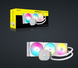 Corsair CW-9060095-WW Nautilus 360 RS ARGB Liquid White CPU Hladnjak