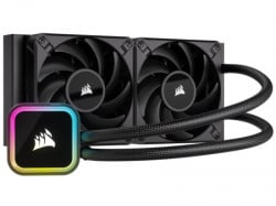 Corsair kuler za PC iCUE H100i ELITE/RGB/240mm radijator/crna ( CW-9060058-WW )