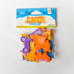 Crafty shapes, kraft oblici samolepljivi, transport, eva pena, 18K ( 137308 ) - Img 2