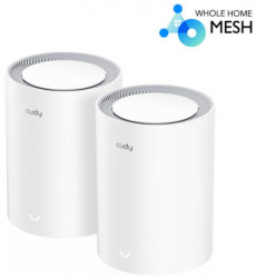 Cudy M1300 2-pack AC1200 Dual Band 2.4Ghz+5Ghz WiFi MESH, GiGABIT, 4x Antena 16MB/128DDR, TR069 - Img 2