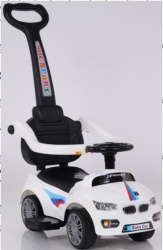 Dečija šetalica - guralica beli auto ( BC5189P )