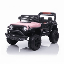 Dečiji džip na akumulator Wrangler Roze (12V)