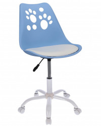 Dečja stolica JOY sa mekim sedištem - Plavo/Bela ( CM-976870 ) - Img 2