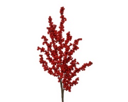 Dekordom dekoracija - spray foam 55cm 701864 - red - kmg ( 045707 )