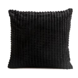 Dekordom dekorativna jastučnica gofer 45x45cm - black - hml ( 039122 )-4