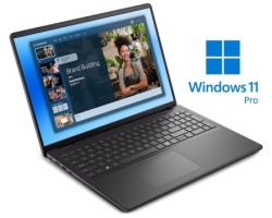 Dell 16 DC16250 16 inch FHD+ 300nits Core 5 120U 16GB 1TB SSD Backlit FP Win11Pro laptop