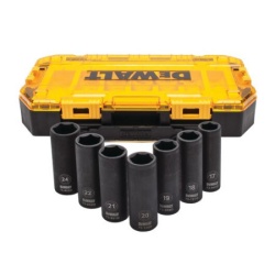 DeWalt 0 Komplet dugih nasadnih ključeva 1/2", 7 komada ( DWMT74737-0 )