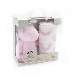 Dexy Co sweet dreams baby set roze jednorog ( YD567205 ) - Img 2