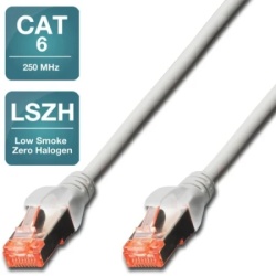 Digitus DK1641A010W SSTP cable CAT 6 sa metalnim konektorima 1m