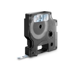 Dymo traka d1 6mm x 7m, crna na providno ( dy72077 )