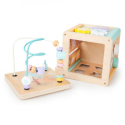 Eco toys drvena edukativna kocka ( HM015472 ) - Img 4