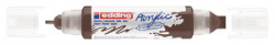 Edding akrilni marker E-5400 double-liner sa dva vrha tamno braon ( 12MA54KB ) - Img 4