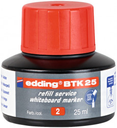 Edding refil za marker za belu tablu BTK 25, 25ml crvena ( 09MM12D ) - Img 1