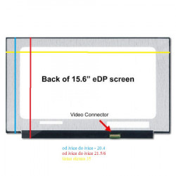 Ekran za laptop LED 15.6 slim 30pin HD kraci bez kacenja ( 107299 ) - Img 2