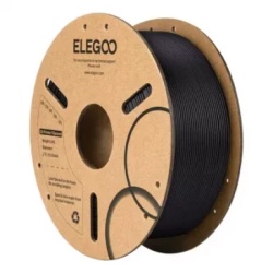 Elegoo PLA-CF 1.75mm Carbon Fiber Black 1kg-Paper Plate ( 072681 )