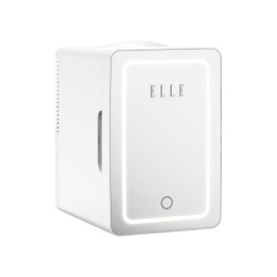 Elle sdaf01wheu mini prenosni frižider 6l beli grejanje/hlađenje led