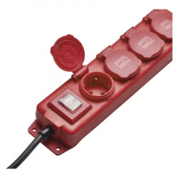 Emos kablovi profi kabl produžni gumeni vodootporan sa prekidačem 5m/4r p14251 ( 3131 ) - Img 4
