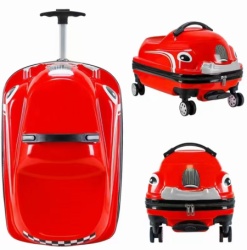 Enjoy kofer dečiji kick 16" red car ( 71392 )